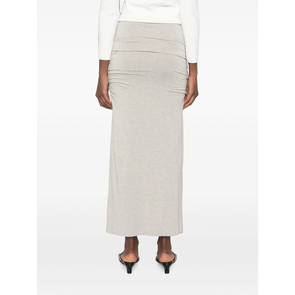 Toteme Toteme Grey Skirts - Asymmetric & Draped Skirts Women