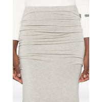 Toteme Toteme Grey Skirts - Asymmetric & Draped Skirts Women