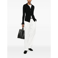 Toteme White Trousers - Palazzo Pants Women