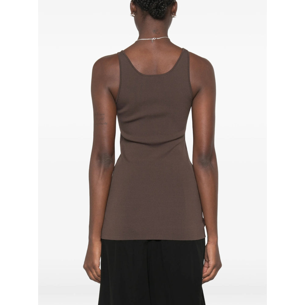Toteme Toteme Brown Tops - Vests & Tank Tops Women