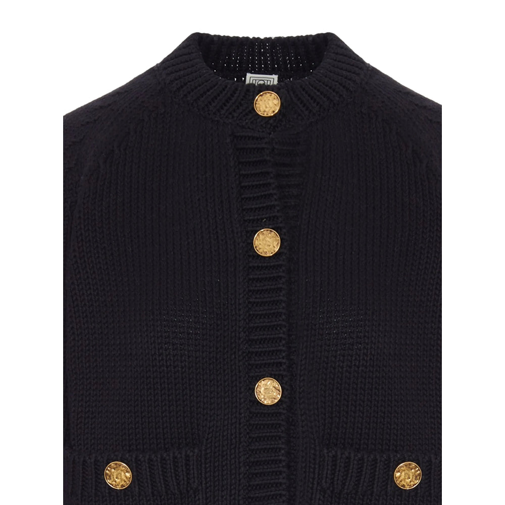 Toteme Toteme Black Knitwear - Cardigans Women