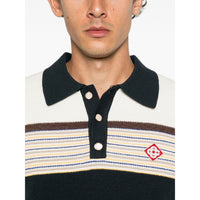 Casablanca Blue Polo Shirts Men