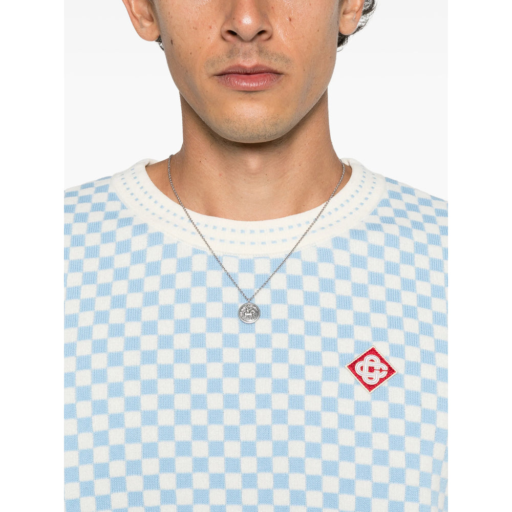 Casablanca Blue T-Shirts & Vests - T-Shirts Men