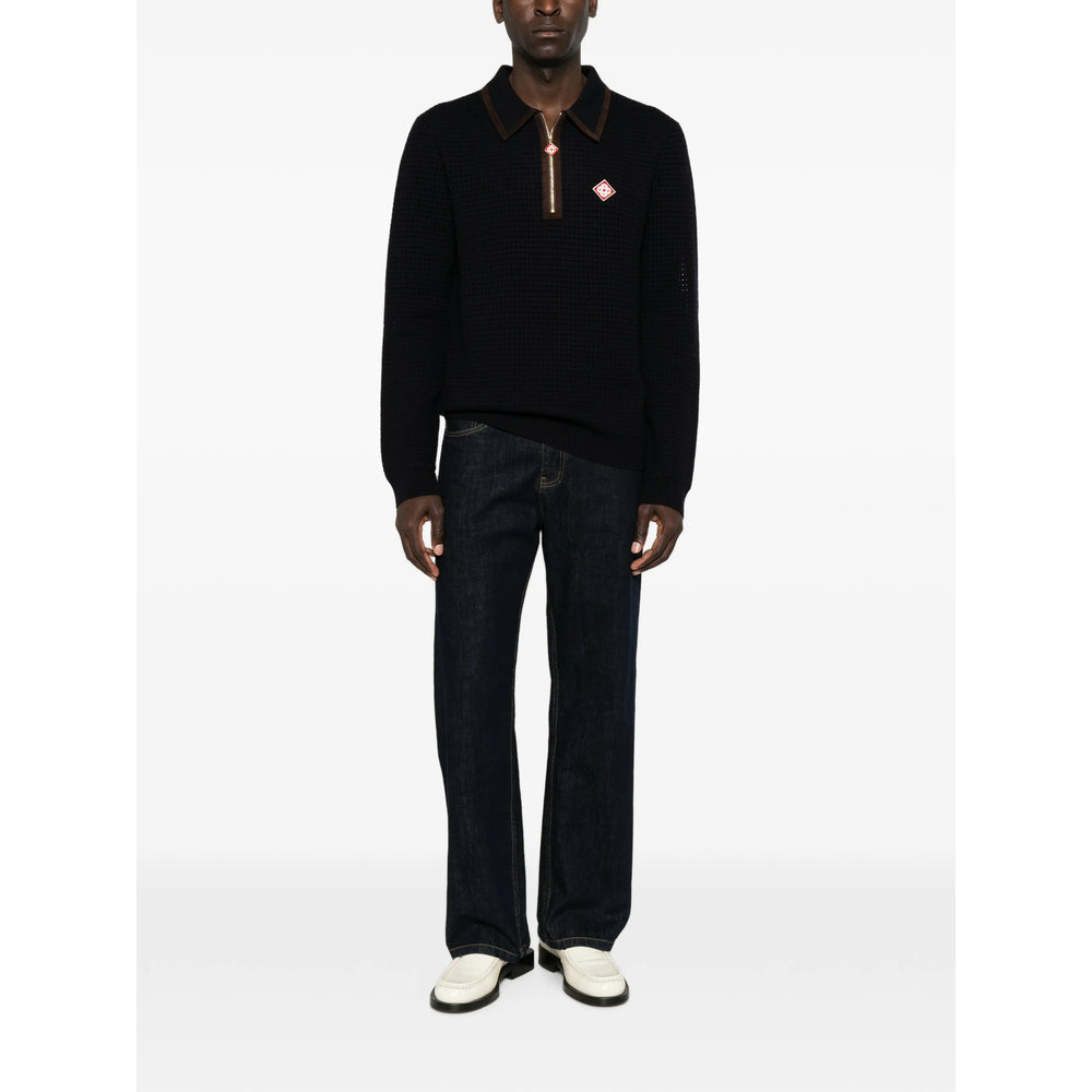 Casablanca Black Sweaters & Knitwear - Jumpers Men
