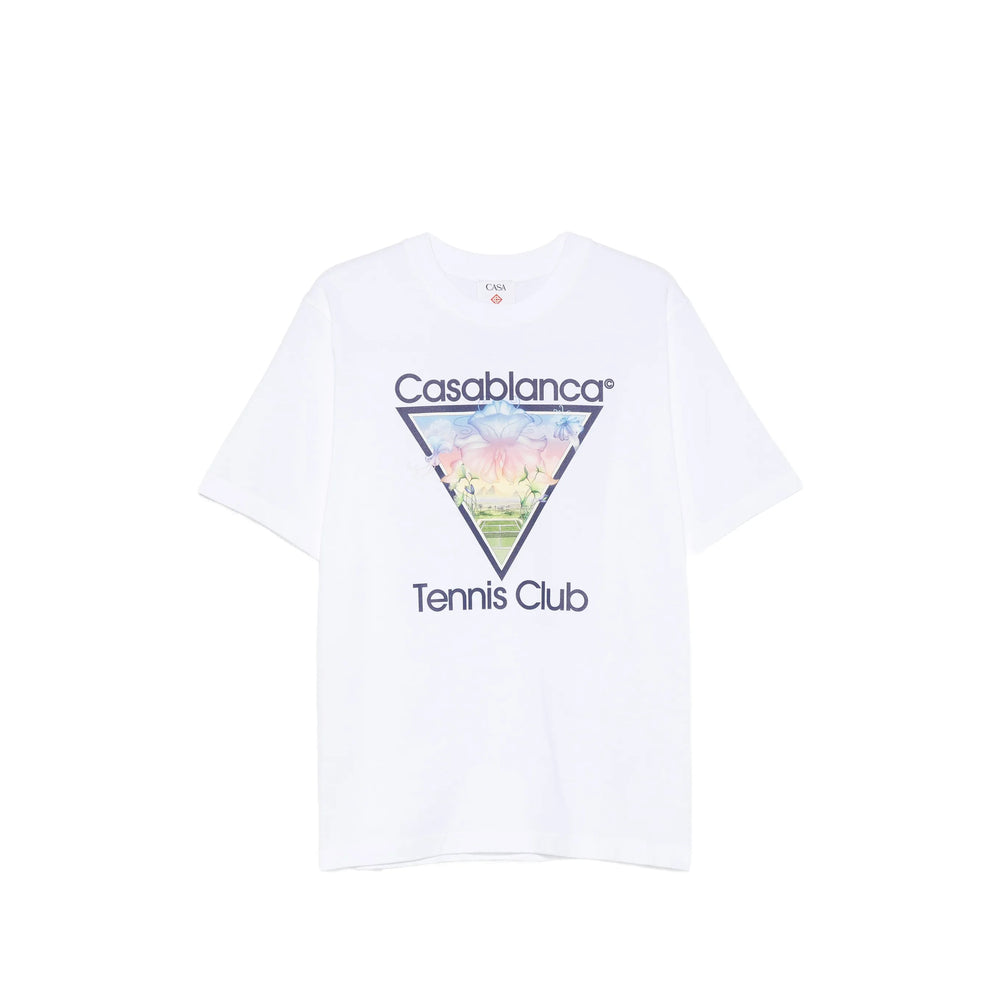 Casablanca Casablanca White T-Shirts & Vests - T-Shirts Men