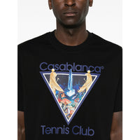 Casablanca Black T-Shirts & Vests - T-Shirts Men