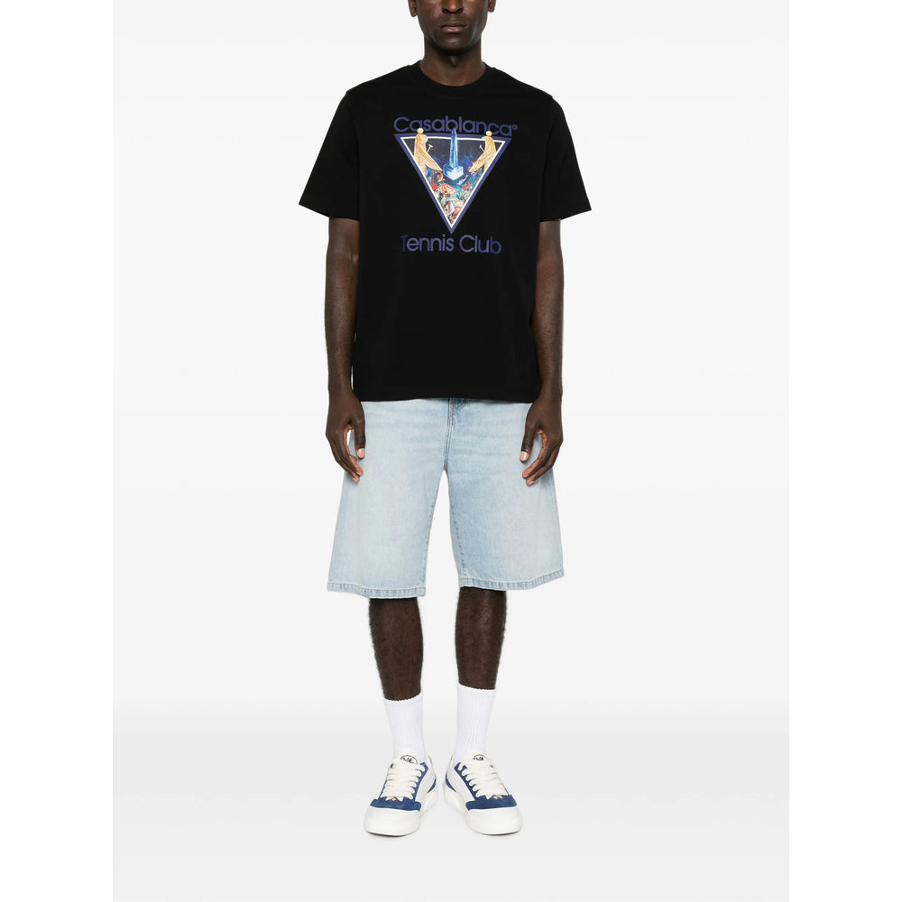 Casablanca Black T-Shirts & Vests - T-Shirts Men