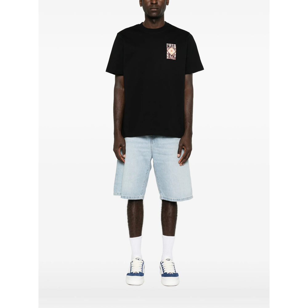 Casablanca Black T-Shirts & Vests - T-Shirts Men