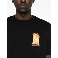 Casablanca Casablanca Black T-Shirts & Vests - T-Shirts Men