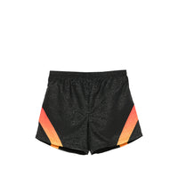 Casablanca Black Beachwear - Swim Shorts Men