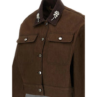Simone Rocha Simone Rocha Brown Jackets - Cropped Jackets Women