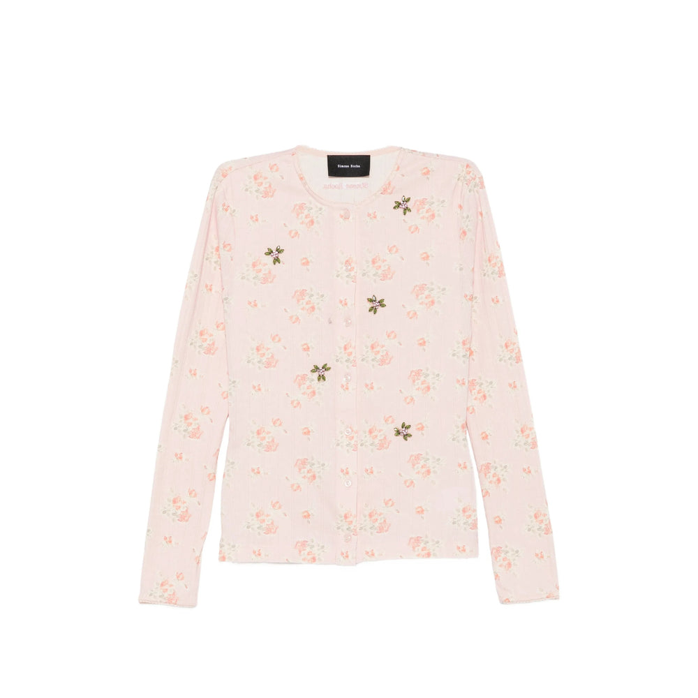 Simone Rocha Simone Rocha Pink Tops - Cardigans Women