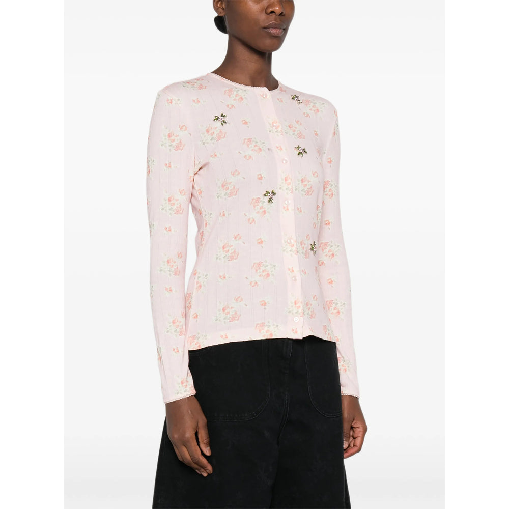 Simone Rocha Simone Rocha Pink Tops - Cardigans Women