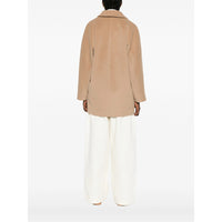 Max Mara Neutrals Coats - Double Breasted & Peacoats Women