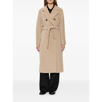 Max Mara Neutrals Coats - Double Breasted & Peacoats Women