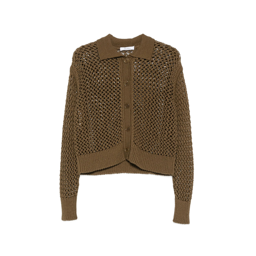 Max Mara Max Mara Green Knitwear - Cardigans Women