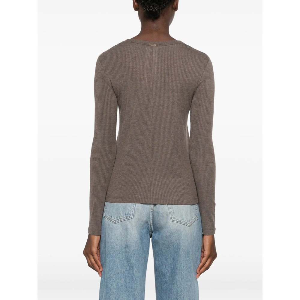 Max Mara Max Mara Brown Tops - T-Shirts & Jerseys Women