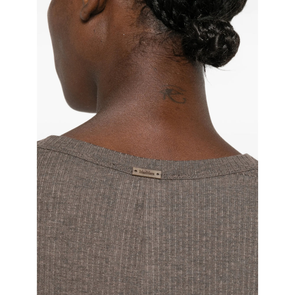Max Mara Max Mara Brown Tops - T-Shirts & Jerseys Women