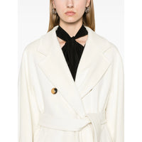 Max Mara White Coats - Double Breasted & Peacoats Women