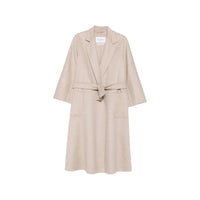 Max Mara Max Mara Neutrals Coats - Single Breasted Coats Women