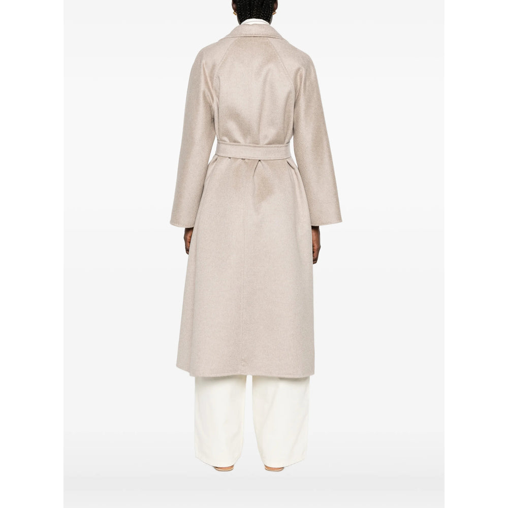 Max Mara Max Mara Neutrals Coats - Single Breasted Coats Women