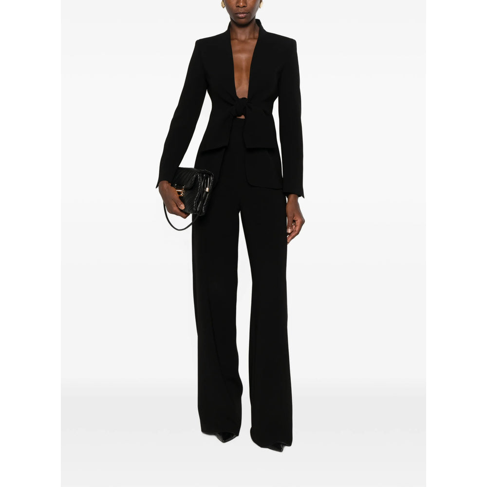 Max Mara Max Mara Black Trousers - High-Waisted Trousers Women