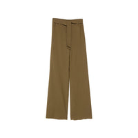 Max Mara Brown Trousers - Palazzo Pants Women