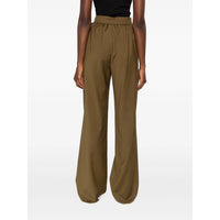 Max Mara Brown Trousers - Palazzo Pants Women
