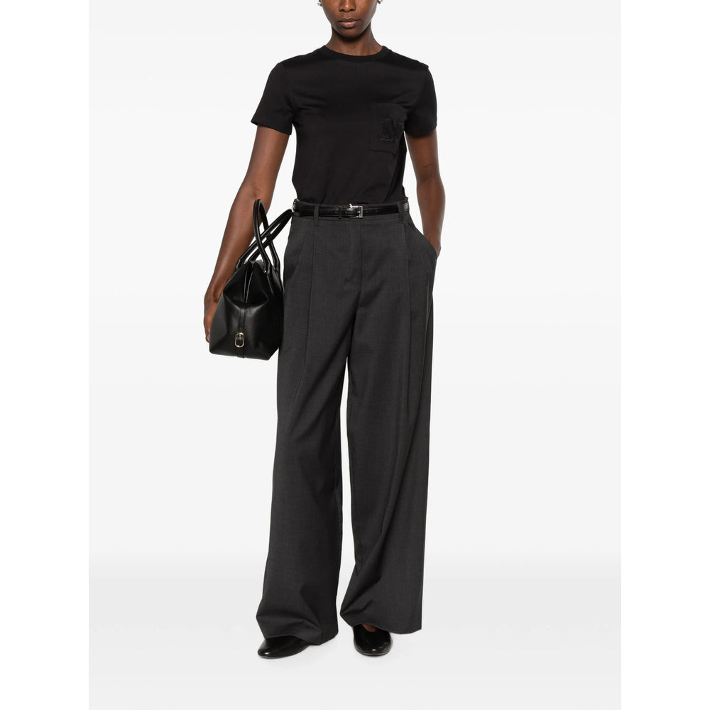 Max Mara Max Mara Black Tops - T-Shirts & Jerseys Women