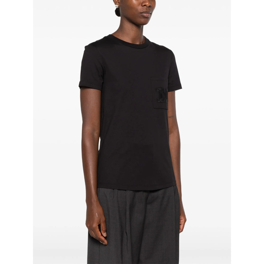 Max Mara Max Mara Black Tops - T-Shirts & Jerseys Women