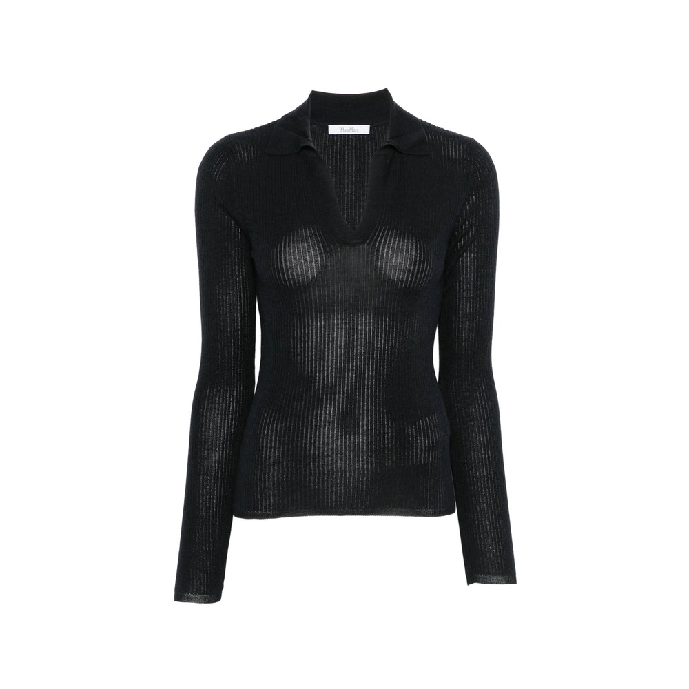 Max Mara Max Mara Black Tops - Polo Tops Women