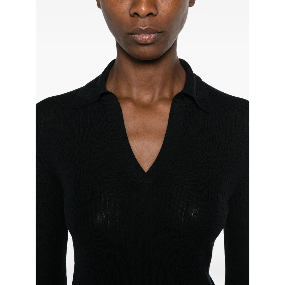 Max Mara Max Mara Black Tops - Polo Tops Women