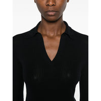 Max Mara Max Mara Black Tops - Polo Tops Women