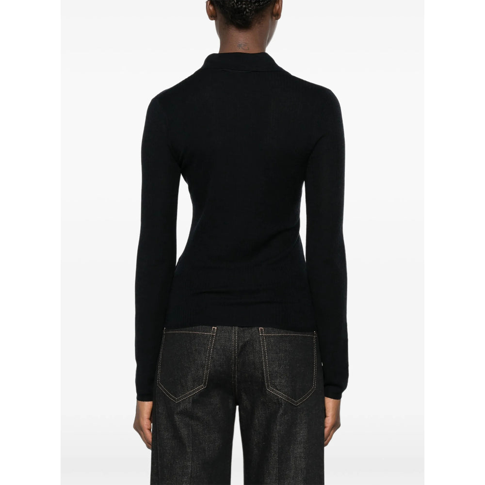 Max Mara Max Mara Black Tops - Polo Tops Women