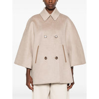Max Mara Neutrals Coats - Capes Women