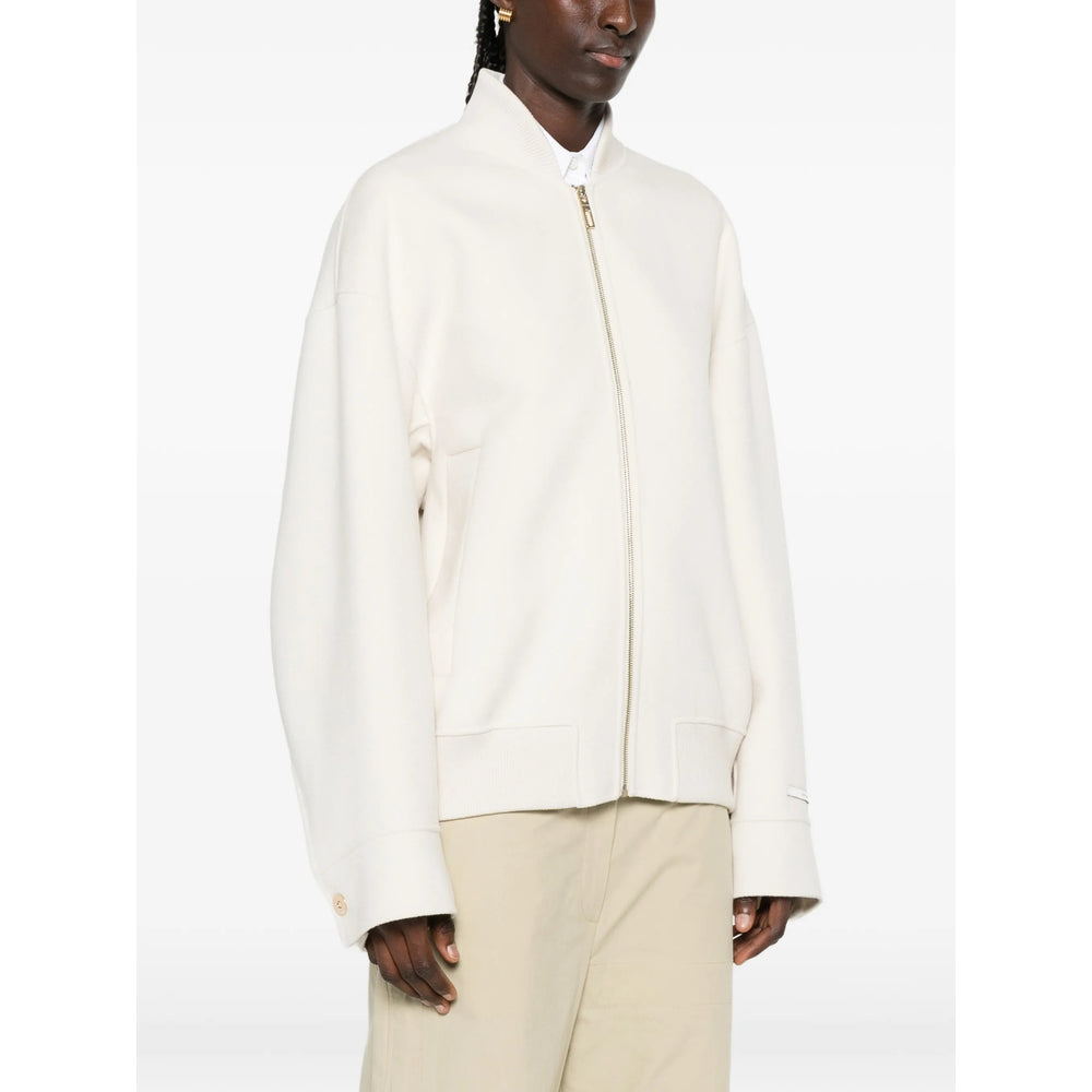 Sportmax White Jackets - Bomber Jackets Women