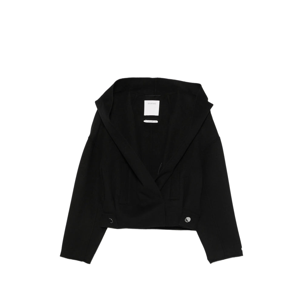 Sportmax Black Jackets - Oversized Jackets Women