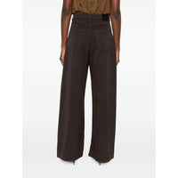 Sportmax Sportmax Brown Denim - Wide-Leg Jeans Women
