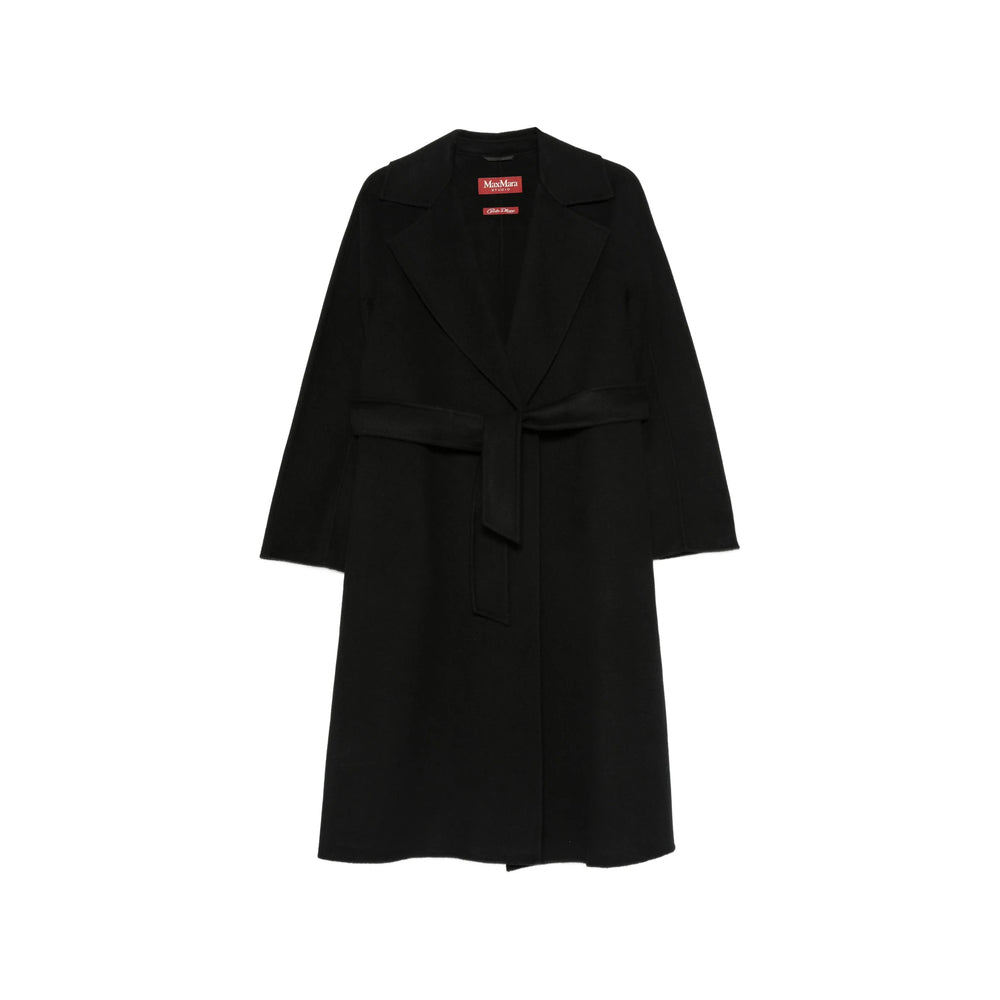 Max Mara Studio Max Mara Studio Black Coats - Single Breasted Coats Women
