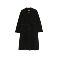 Max Mara Studio Max Mara Studio Black Coats - Single Breasted Coats Women