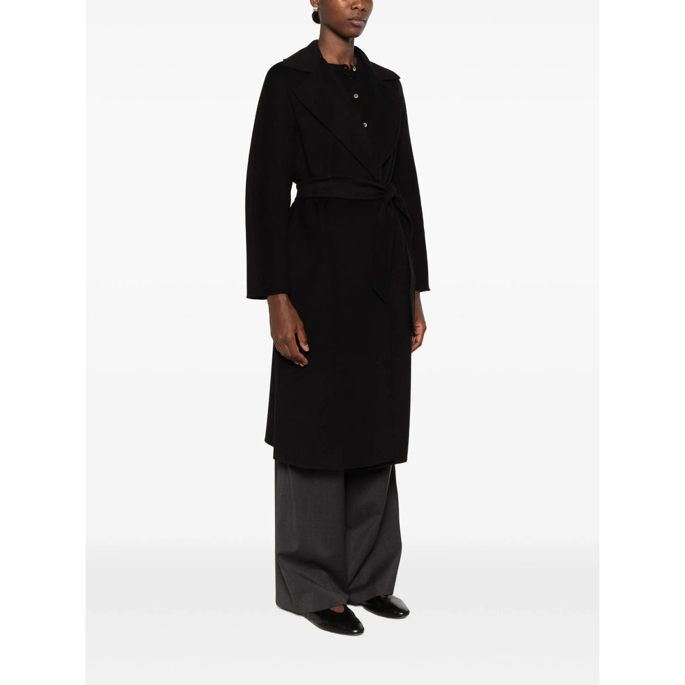 Max Mara Studio Max Mara Studio Black Coats - Single Breasted Coats Women