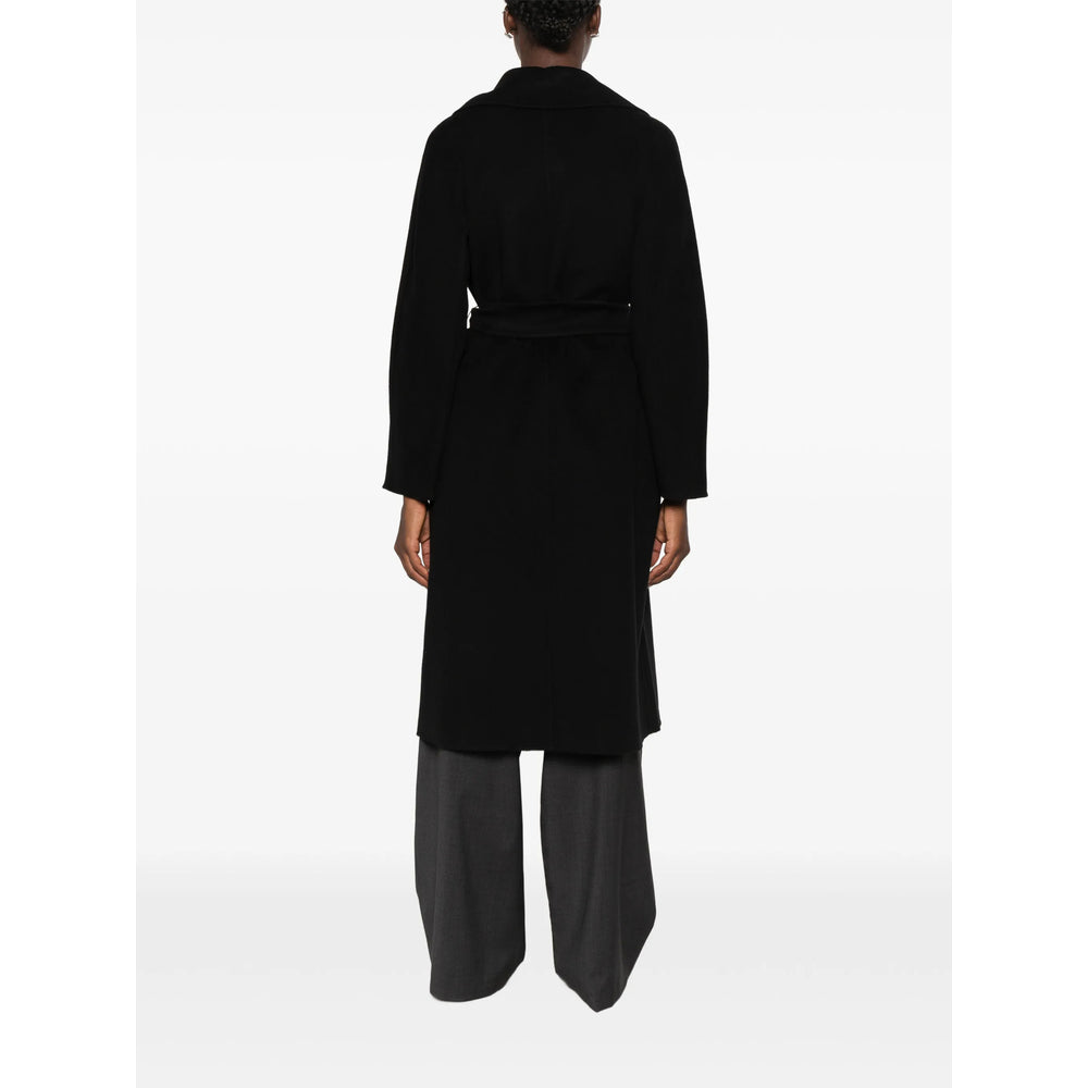 Max Mara Studio Max Mara Studio Black Coats - Single Breasted Coats Women
