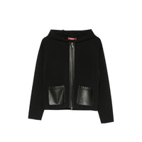 Max Mara Studio Max Mara Studio Black Tops - Hoodies Women