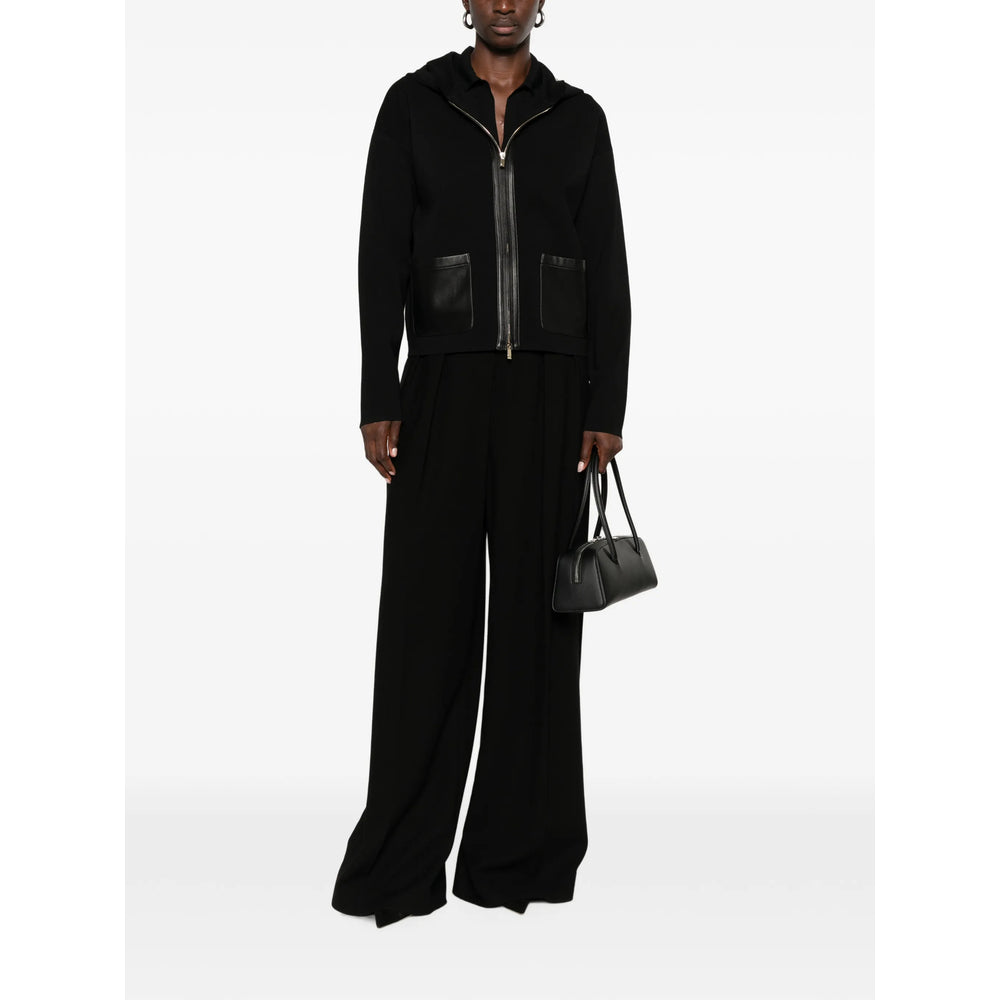 Max Mara Studio Max Mara Studio Black Tops - Hoodies Women