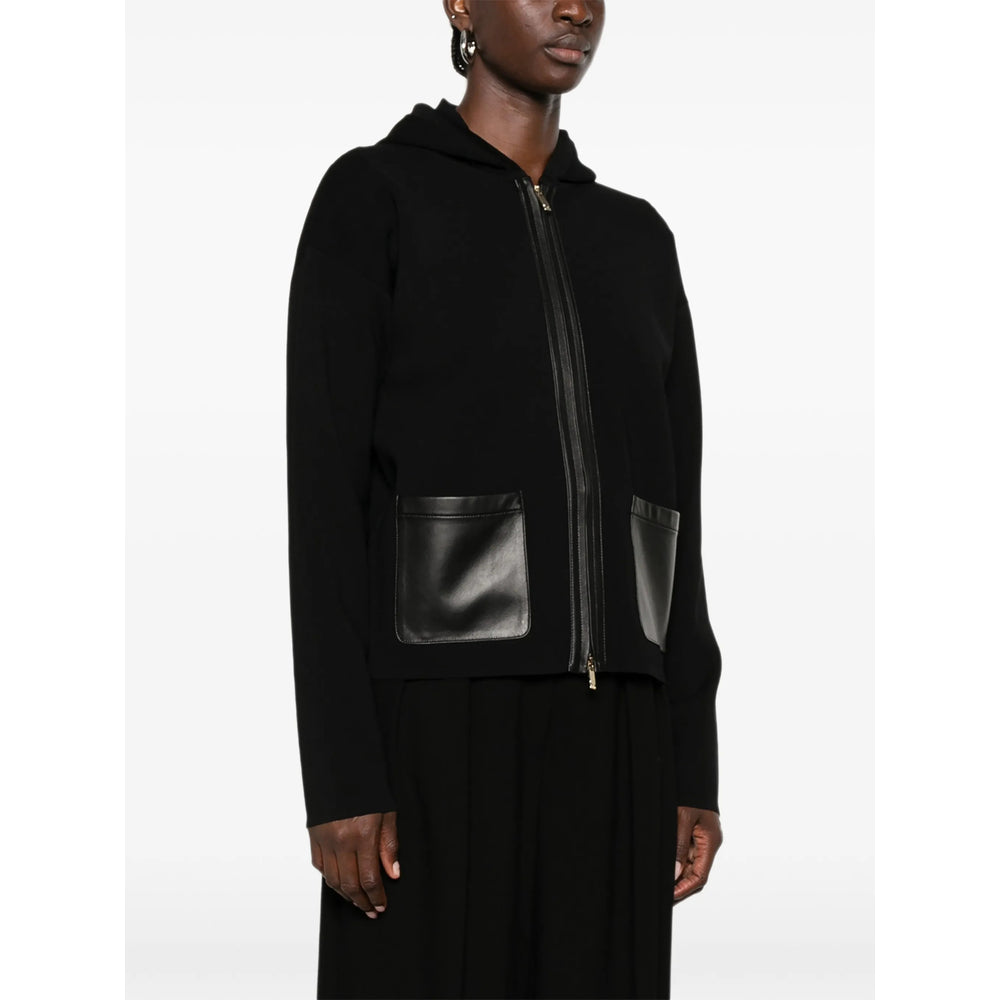 Max Mara Studio Max Mara Studio Black Tops - Hoodies Women