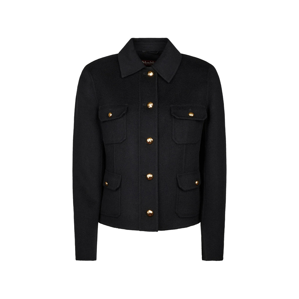 Max Mara Studio Black Jackets - Cropped Jackets Women
