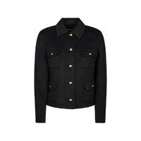 Max Mara Studio Black Jackets - Cropped Jackets Women