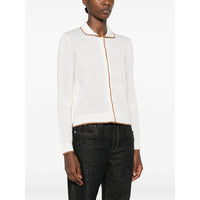 Max Mara Studio Max Mara Studio White Knitwear - Cardigans Women