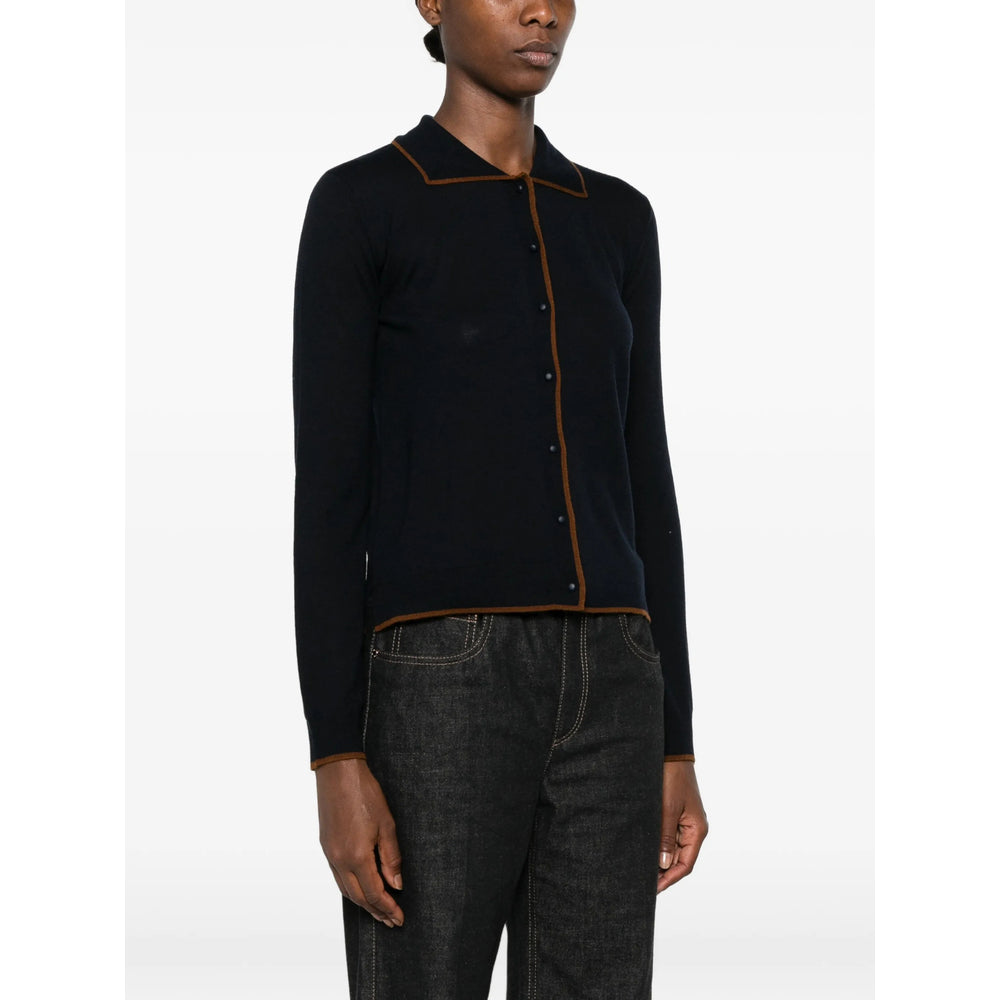Max Mara Studio Max Mara Studio Black Tops - Cardigans Women