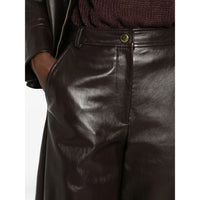 Max Mara Studio Max Mara Studio Brown Trousers - Tailored Trousers Women